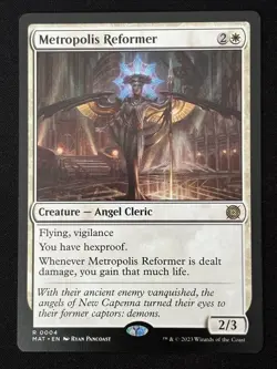 1x MTG Metropolis Reformer - March of the Machine: The Aftermath (MAT) #4 - Image 1