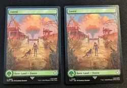 MTG - x2 Forest (0325) - Universe Beyond: Fallout - Pack Fresh!! - Image 1