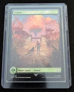 MTG - x2 Forest (0325) - Universe Beyond: Fallout - Pack Fresh!! - Image 2