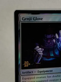 Genji Glove Prerelease Promo FOIL Final Fantasy MTG Magic: Gathering NM - Image 2