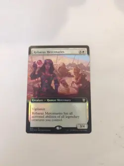 Robaran Mercenaries (Extended Art) *FOIL* Commander: Dominaria United NM MTG - Image 1