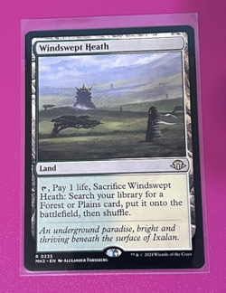 MTG *Windswept Heath* -Modern Horizons 3 (MH3) #235- NM Regular Rare - - Image 1