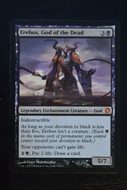 Magic The Gathering MTG EREBOS, GOD OF THE DEAD Theros LP Lightly Played - Image 1