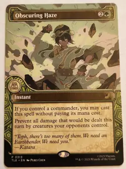 Obscuring Haze TLE #313 Rare Showcase Promo NM+ - Image 1