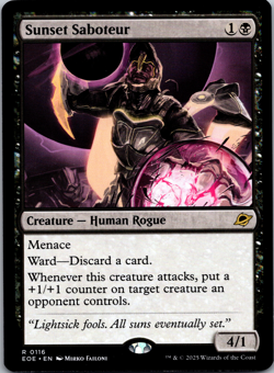 Sunset Saboteur (116) - Magic: The Gathering - Edge of Eternities Regular - Image 1