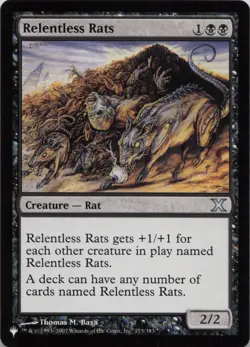 Relentless Rats U The List Reprints 173/383 - Image 1