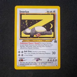 Snorlax WOTC Black Star Promo 49 Pokemon TCG - NM - Image 1