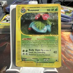 Pokemon TCG Venusaur Expedition Base Set 30/165 Regular Holo Rare - Image 1