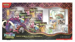 Pokemon TCG Paldean Fates Great Tusk Iron Threads Ex Premium Collection - Image 1