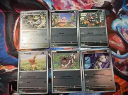 Pokemon TCG - Reverse Holo Rares - ME02: Phantasmal Flames - Lot of 6 - Image 1