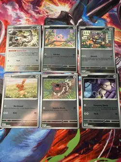 Pokemon TCG - Reverse Holo Rares - ME02: Phantasmal Flames - Lot of 6 - Image 2