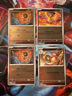 Pokemon TCG - Reverse Holo Rares - ME02: Phantasmal Flames - Lot of 4 - Image 1