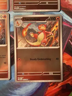 Pokemon TCG - Reverse Holo Rares - ME02: Phantasmal Flames - Lot of 4 - Image 3