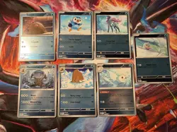 Pokemon TCG - Reverse Holo Rares - ME02: Phantasmal Flames - Lot of 7 - Image 1