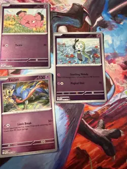 Pokemon TCG - Reverse Holo Rares - ME02: Phantasmal Flames - Lot of 7 Psychic - Image 4