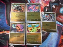 Pokemon TCG - Reverse Holo Rares - ME02: Phantasmal Flames - Lot of 5 - NM - Image 1