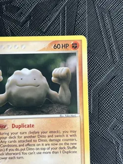 Pokemon TCG Ditto (Geodude) 62/113 Delta Species Regular (English) - LP(+) - Image 5
