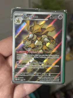 Alakazam MEP 009 - Promo Mega Evolutions - Pokemon TCG NM - Sealed - Image 1