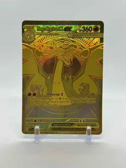 Mega Charizard X ex NM* (Read) - PFL Phantasmal Flames Pokemon 130/094 MHR - Image 1