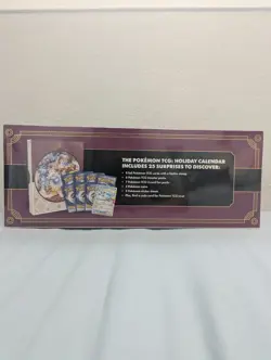 Pokemon TCG 2025 Holiday Calendar Box Sealed New - Image 3