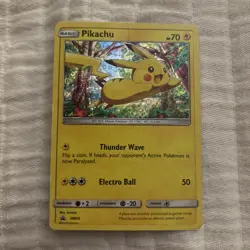 Pokemon TCG Pikachu Pokemon Promos SM04 Holo Promo - Image 1