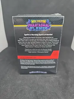Pokemon TCG Mega Evolutions Phantasmal Flames Booster Bundle New Sealed - Image 2