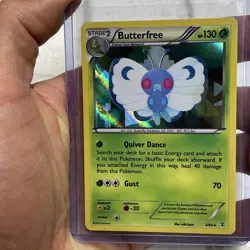 Pokemon 2016 Pokemon XY Generations Butterfree 5/83 Holo Rare English TCG NM - Image 1