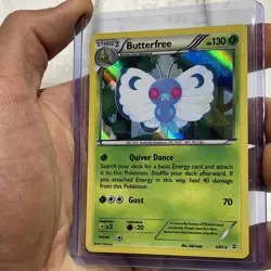 Pokemon 2016 Pokemon XY Generations Butterfree 5/83 Holo Rare English TCG NM - Image 2