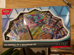 Pokemon TCG Salamence ex & Reshiram ex Premium Collection Box Sealed New - Image 1