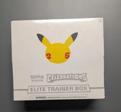 Pokemon Celebrations Elite Trainer Box ETB Factory Sealed 820650809439 - Image 1