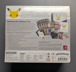 Pokemon Celebrations Elite Trainer Box ETB Factory Sealed 820650809439 - Image 2