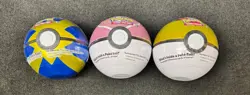 POKEMON 2022 J21 Poke Ball TIN LOVE Ball Quick Ball Level Ball - Image 2