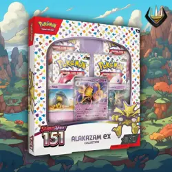Pokemon TCG Scarlet & Violet 151 Alakazam EX Collection Box - Brand New Sealed! - Image 1