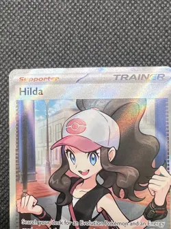 Hilda 164/086 Full Art- White Flare - Pokemon TCG - Near Mint - Image 3