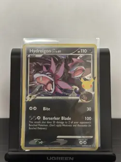 Pokemon Celebrations Hydreigon C LV. 61 SWSH138 Black Star Promos Cosmos Holo NM - Image 1