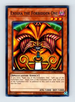 Exodia the Forbidden One Common Legendary Decks II (2024 Reprint) LDK2-ENY04 NM/ - Image 1