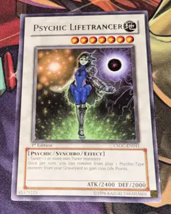 Yu-Gi-Oh! Psychic Lifetrancer - CSOC-EN041 - Rare - 1st Edition - MP - Image 2