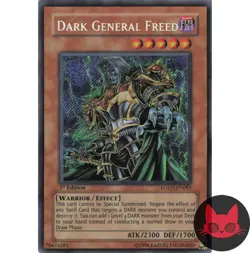 Yugioh Dark General Freed LODT-EN083 Secret Rare 1st Edition NM - Image 1