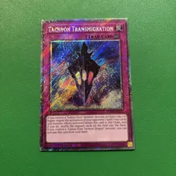 Tachyon Transmigration (Platinum Secret Rare) - Yugioh RA04-EN220 - Image 1