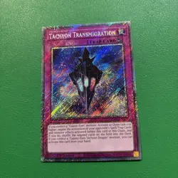 Tachyon Transmigration (Platinum Secret Rare) - Yugioh RA04-EN220 - Image 2
