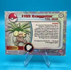 1999 Topps Pokemon TV Animation #103 Exeggutor Foil Card - Vintage Topps - Image 2