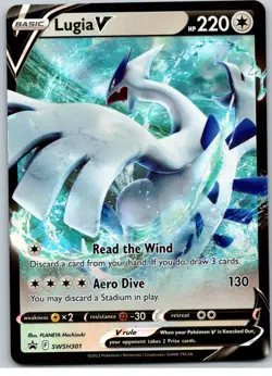 Lugia V - SWSH301 Pokemon SWSH: Sword & Shield Promo Cards Holo Promo NM - Image 1