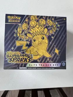 Pokemon TCG Surging Sparks Elite Trainer Box ETB NEW SEALED trading Card Game - Image 1