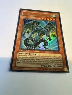 Yu-Gi-Oh TCG Strong Wind Dragon RGBT-EN003 1st Edition Ultra Rare Card NM - Image 3