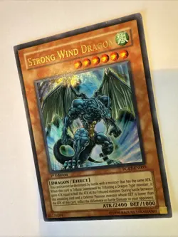 Yu-Gi-Oh TCG Strong Wind Dragon RGBT-EN003 1st Edition Ultra Rare Card NM - Image 5