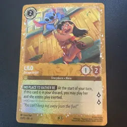 Lilo - Escape Artist 25 Disney Lorcana Promo Cards Holo - Image 1