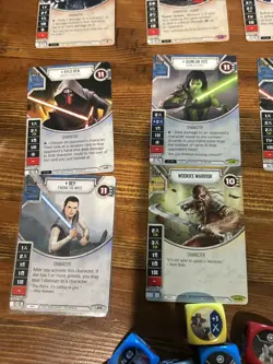Star Wars Destiny Bulk Lot Collection 500 Cards 60 Dice Tokens Selling As Found - Image 4