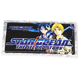 Sony PlayStation 1 PS1 Star Ocean: Second Story VTG Memory Card Sticker - Image 1