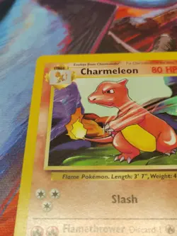Charmeleon - 24/102 - Base Set - Unlimited - Pokemon Card - Vintage - LP - Image 2