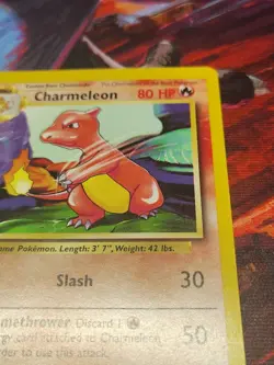 Charmeleon - 24/102 - Base Set - Unlimited - Pokemon Card - Vintage - LP - Image 3